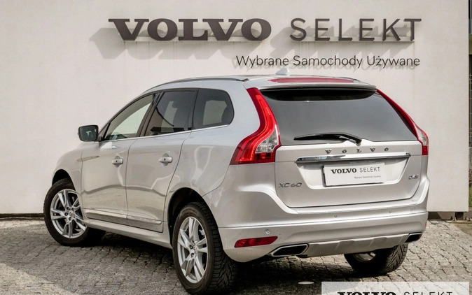 Volvo XC 60 cena 105900 przebieg: 107360, rok produkcji 2017 z Miejska Górka małe 704